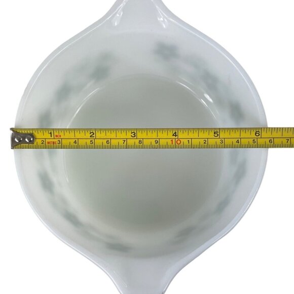 Pyrex Spring Blossom Crazy Daisy Cinderella 1.5 pt Casserole Dish 472 - Picture 9 of 11